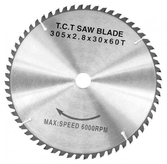 Bernardo HM-Kreissägeblatt WZ, 305 x 2,8 x 30 mm, Z56 Sägeblätter Kappsägen