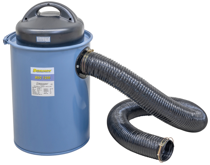 Bernardo BDC 1200 Absaugkanister mit Absaugschlauch 2,0 m