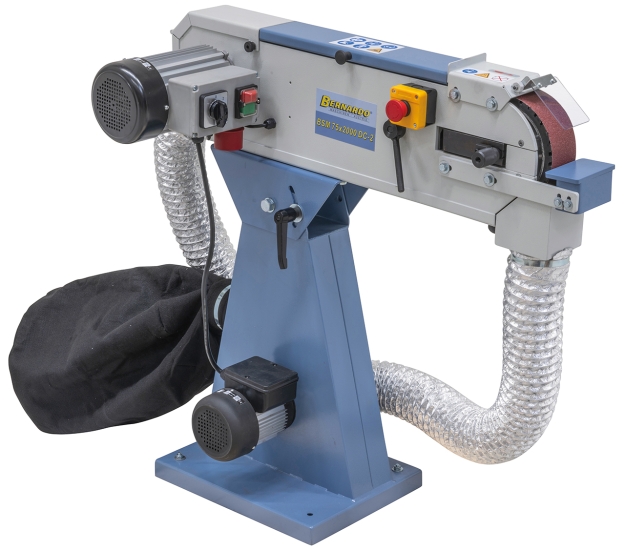 Bernardo Bandschleifmaschine mit Absaugung BSM 75 x 2000 DC-2 / 400 V