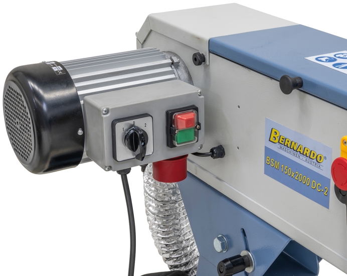 Bernardo Bandschleifmaschine mit Absaugung BSM 150 x 2000 DC-2 / 400 V