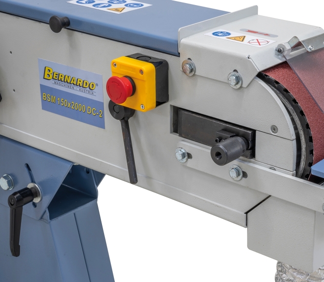 Bernardo Bandschleifmaschine mit Absaugung BSM 150 x 2000 DC-2 / 400 V