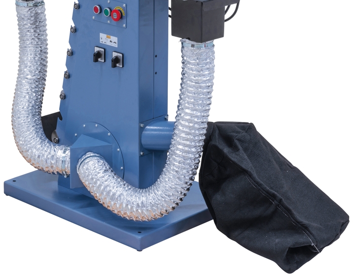 Bernardo Rohr- und Profilendenschleifmaschine mit Absaugung KBR 100 x 2000 DC-2