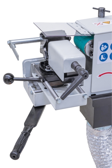 Bernardo Rohr- und Profilendenschleifmaschine mit Absaugung KBR 100 x 2000 DC-2