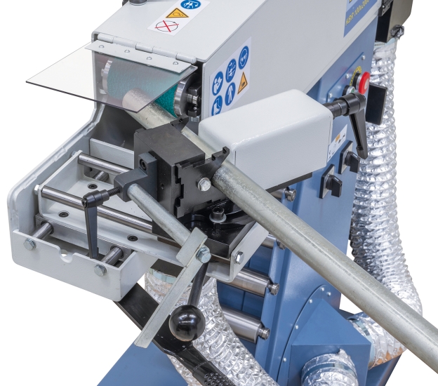 Bernardo Rohr- und Profilendenschleifmaschine mit Absaugung KBR 100 x 2000 DC-2