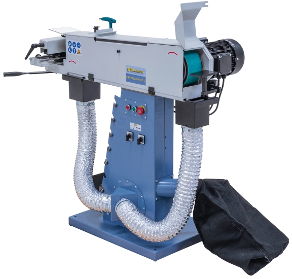 Bernardo Rohr- und Profilendenschleifmaschine mit Absaugung KBR 100 x 2000 DC-2