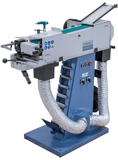 Bernardo Rohr- und Profilendenschleifmaschine mit Absaugung KBR 100 x 2000 DC-2