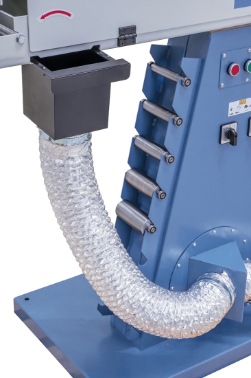 Bernardo Rohr- und Profilendenschleifmaschine mit Absaugung KBR 100 x 2000 DC-2