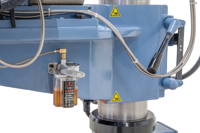 Bernardo Getriebe-Säulenbohrmaschine GB 55 SK NC Vario mit Kreuztisch