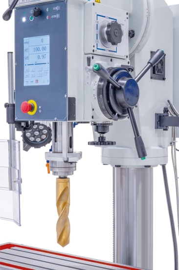 Bernardo Getriebe-Säulenbohrmaschine GB 55 SK NC Vario mit Kreuztisch