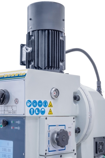 Bernardo Getriebe-Säulenbohrmaschine GB 55 SK NC Vario mit Kreuztisch