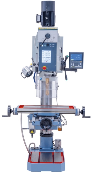 Bernardo Getriebe-Säulenbohrmaschine GB 55 SK NC Vario mit Kreuztisch