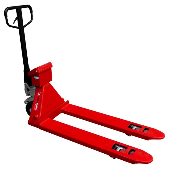 Holzmann HUB30KG Hubwagen mit Wiegeeinrichtung