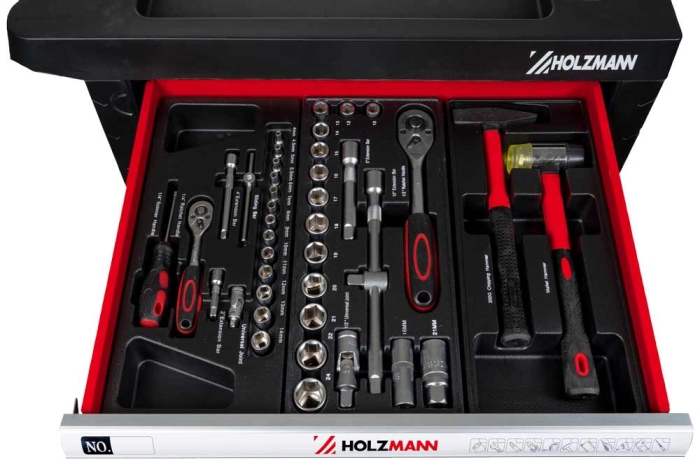 Holzmann WW770W Werkstattwagen mit Werkzeug