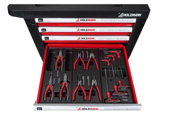 Holzmann WW770W Werkstattwagen mit Werkzeug