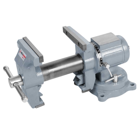 Holzmann WBS150M Werkbank Schraubstock inkl. Drehplatte