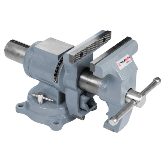Holzmann WBS150M Werkbank Schraubstock inkl. Drehplatte