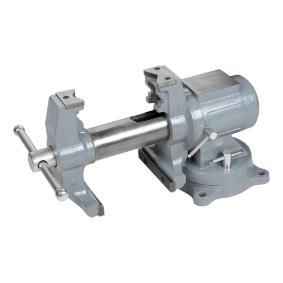 Holzmann WBS125M Werkbank Schraubstock inkl. Drehplatte