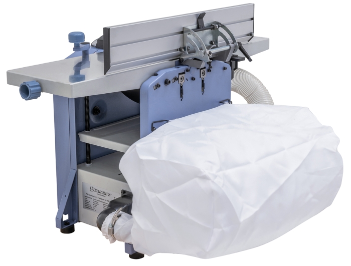 Bernardo PT 200 EDS / 230 V Abricht- und Dickenhobelmaschine mit Spiralmesserhobelwelle und integrierten Absaugung