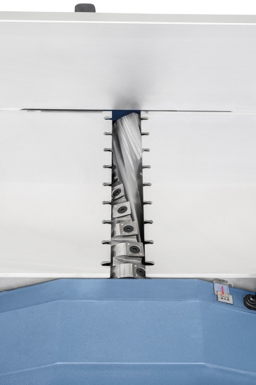 Bernardo PT 200 EDS / 230 V Abricht- und Dickenhobelmaschine mit Spiralmesserhobelwelle und integrierten Absaugung