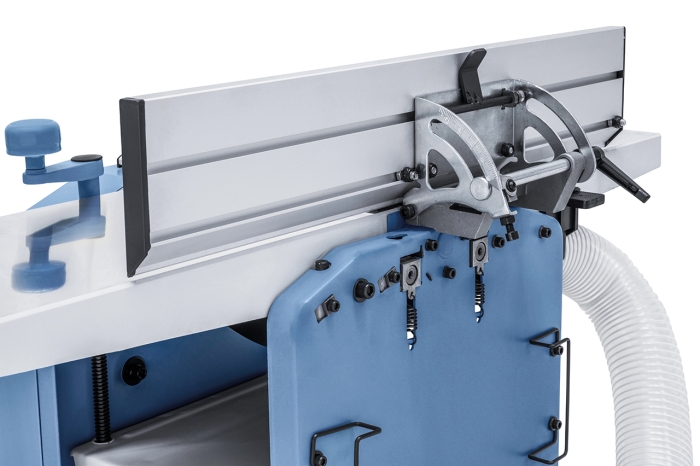 Bernardo PT 200 EDS / 230 V Abricht- und Dickenhobelmaschine mit Spiralmesserhobelwelle und integrierten Absaugung