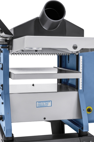 Bernardo PT 250 S mit Untergestell / 230 V Abricht- und Dickenhobelmaschine mit Spiralmesserhobelwelle