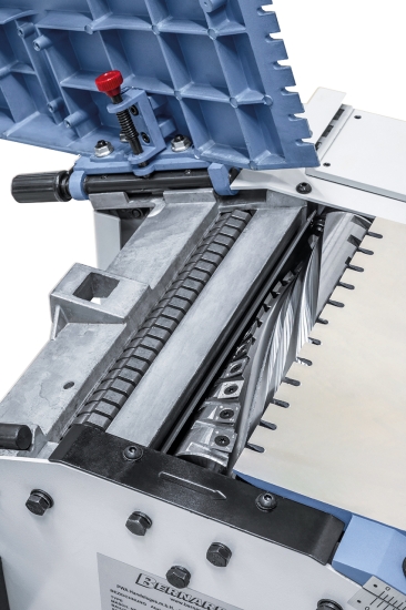 Bernardo PT 260 S / 230 V Abricht- und Dickenhobelmaschine mit Absaugung und Spiralmesserhobelwelle