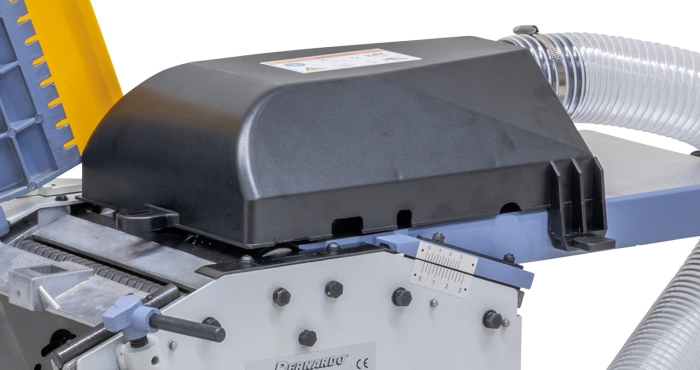 Bernardo PT 260 S / 230 V Abricht- und Dickenhobelmaschine mit Absaugung und Spiralmesserhobelwelle