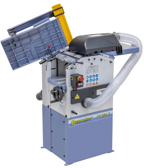 Bernardo PT 260 S / 400 V Abricht- und Dickenhobelmaschine mit Absaugung und Spiralmesserhobelwelle