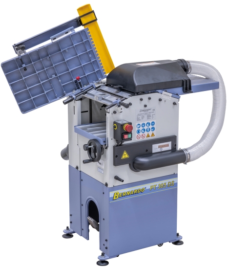 Bernardo PT 305 DS / 230 V Abricht- und Dickenhobelmaschine mit Absaugung und Spiralmesserhobelwelle