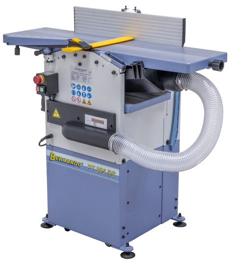 Bernardo PT 305 DS / 230 V Abricht- und Dickenhobelmaschine mit Absaugung und Spiralmesserhobelwelle