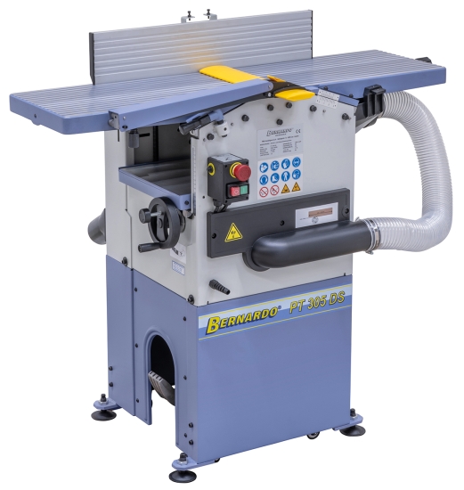 Bernardo PT 305 DS / 400 V Abricht- und Dickenhobelmaschine mit Absaugung und Spiralmesserhobelwelle
