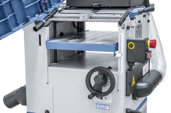 Bernardo PT 305 DS / 400 V Abricht- und Dickenhobelmaschine mit Absaugung und Spiralmesserhobelwelle