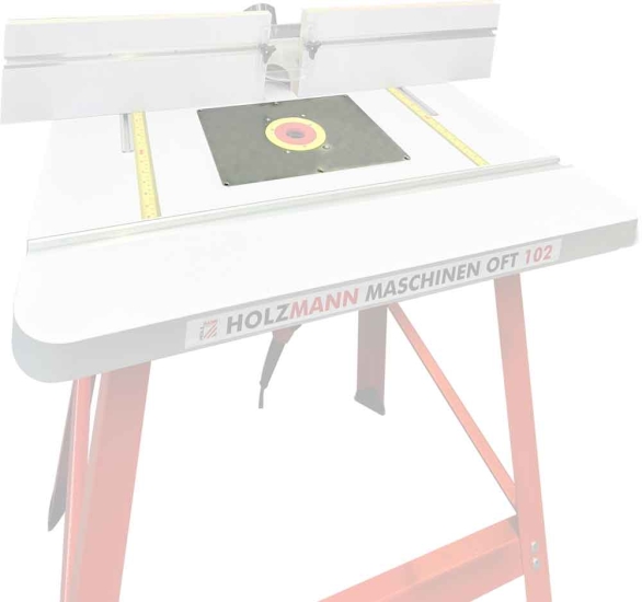 Holzmann OFTINLAY1 Tischeinlage Metall OFT102