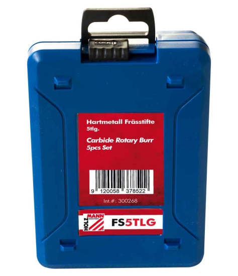 Holzmann FS5TLG Hartmetal Frässtifte 5tlg.