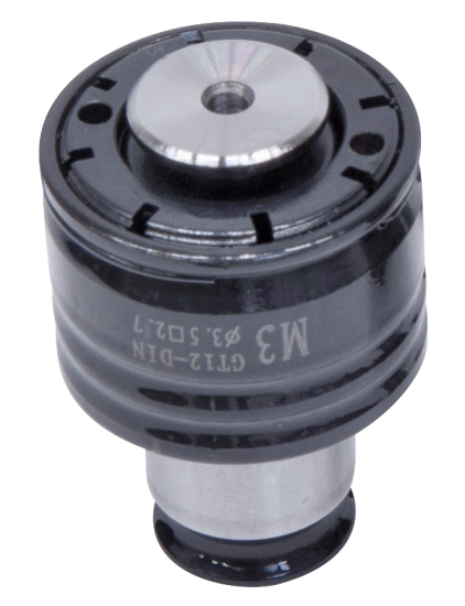 Bernardo Schnellwechselfutter 19 mm GT 12, DIN 371, M3 (3,5 x 2,7)