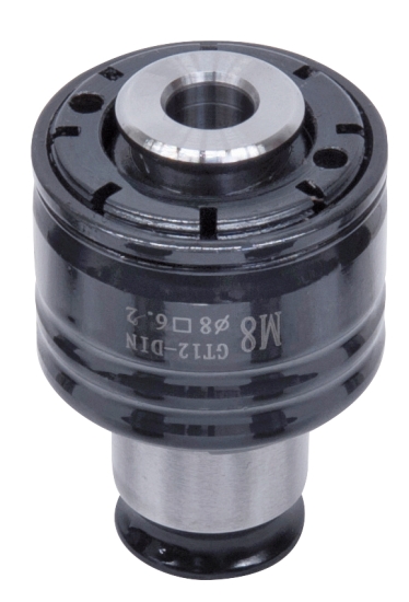 Bernardo Schnellwechselfutter 19 mm GT 12, DIN 371, M8 (8 x 6,2)