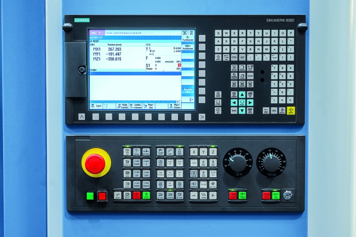 Bernardo CNC-Vertikal-Bearbeitungszentrum VMC 1000 mit Siemens 828D