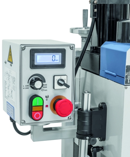 Bernardo Bohr- und Fräsmaschine BF 18 BDC inkl. 3-Achs Digitalanzeige DT 40