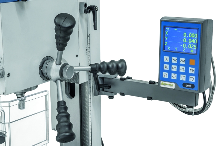 Bernardo Bohr- und Fräsmaschine BF 18 BDC inkl. 3-Achs Digitalanzeige DT 40