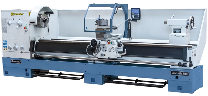 Bernardo Produktionsdrehmaschine Goliath 800 x 3000 inkl. 3-Achs-Digitalanzeige *