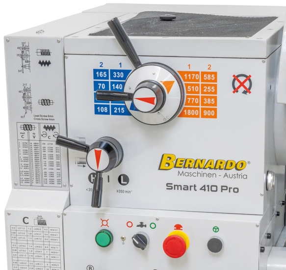Bernardo Universaldrehmaschine Smart 410 x 1000 Pro inkl. 3-Achs-Digitalanzeige *