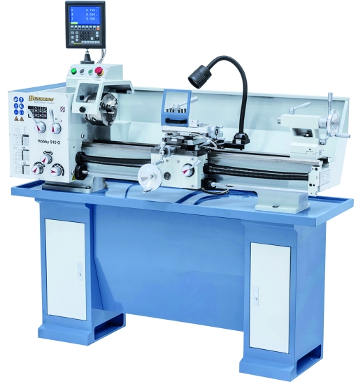 Bernardo Drehmaschine Hobby 910 G / 400 V inkl. 3-Achs-Digitalanzeige ES-12 V