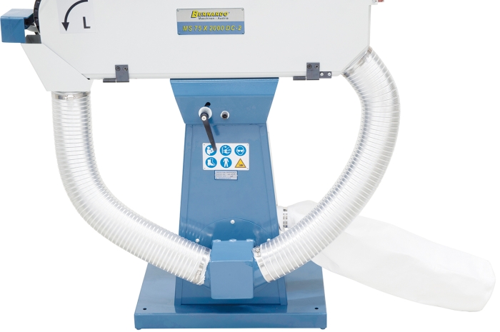 Bernardo Bandschleifmaschine mit Absaugung MS 75 x 2000 DC-2 / 400 V