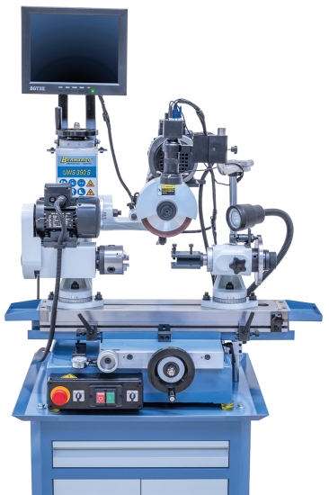 Bernardo Universal-Werkzeugschleifmaschine mit Bildschirm UWS 350 S