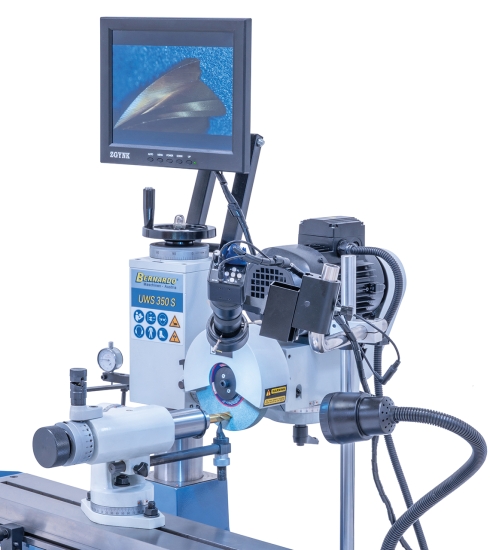 Bernardo Universal-Werkzeugschleifmaschine mit Bildschirm UWS 350 S