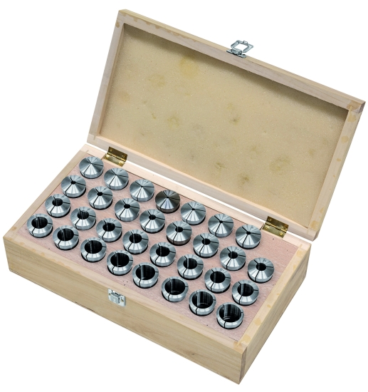 Bernardo Spannzangenset 5C, 1,5 - 30 mm (31 Stk.)