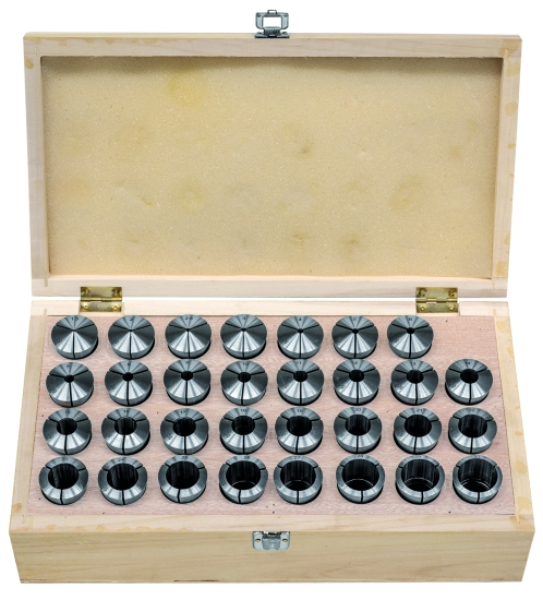 Bernardo Spannzangenset 5C, 1,5 - 30 mm (31 Stk.)