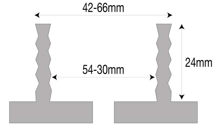 Bernardo Haibacken f. Spannfutter M 70