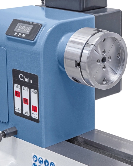 Bernardo Weitspannzange geriffelt innen/außen f. Spannfutter M 115