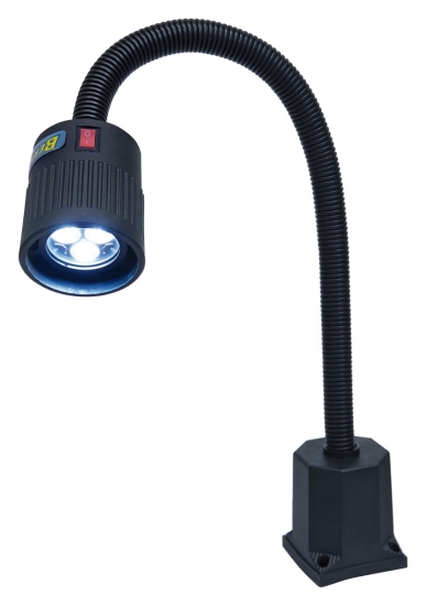 Bernardo LED - Maschinenleuchte LED 2 / 230 V mit Trafo und flexiblem Arm